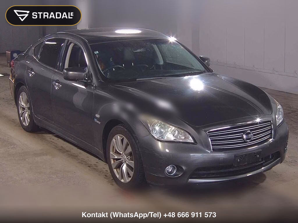 NISSAN FUGA HYBRID BASE GRADE 2012, aukcja z Japonii, zdjęcie 1