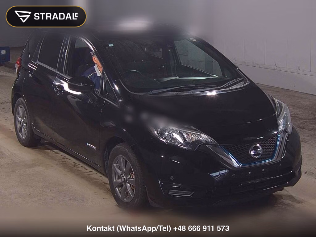 NISSAN NOTE E-POWER X BLACK ARROW 2018, aukcja z Japonii, zdjęcie 1