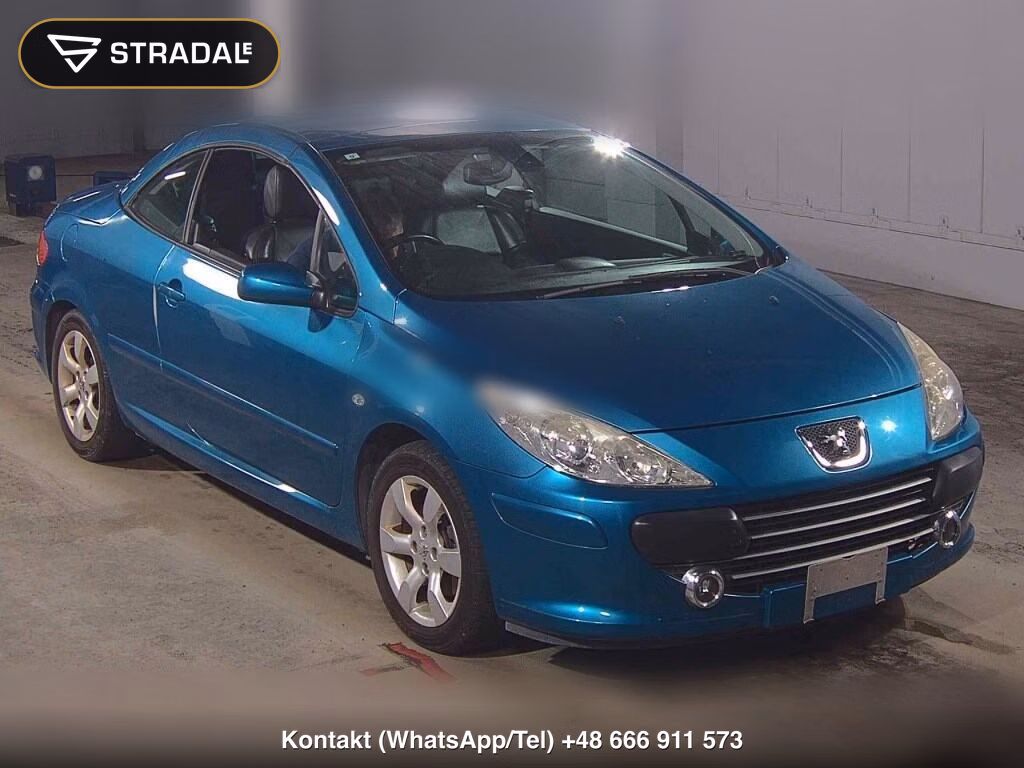PEUGEOT 307 OP CC 2.0 2006, aukcja z Japonii, zdjęcie 1