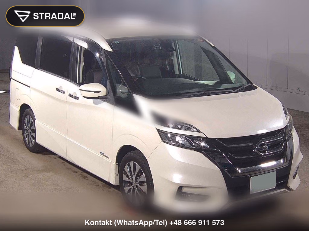 NISSAN SERENA 5D HIGHWAY STAR 2017, aukcja z Japonii, zdjęcie 1