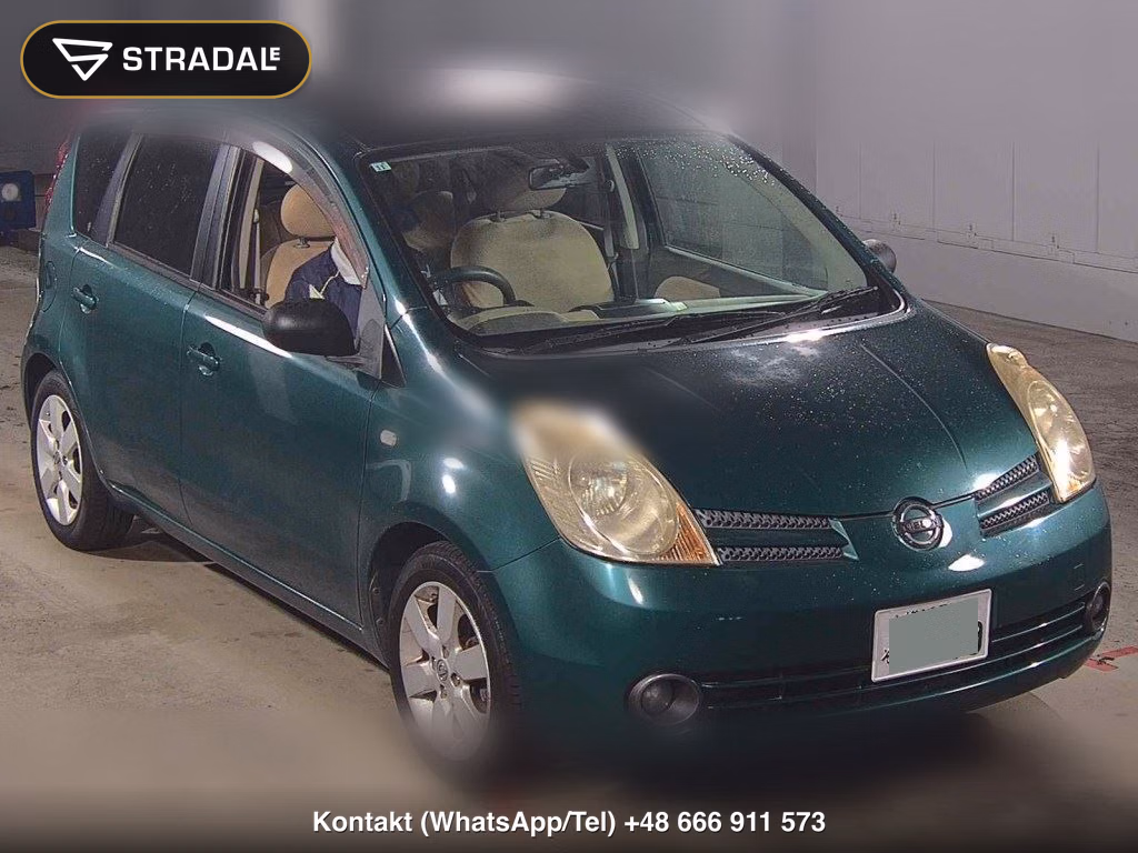 NISSAN NOTE 15E 2005, aukcja z Japonii, zdjęcie 1