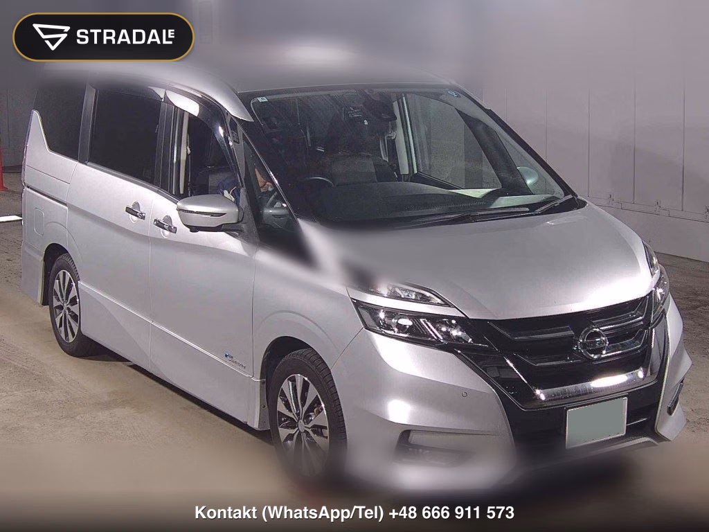 NISSAN SERENA 5D HIGHWAY STAR 2017, aukcja z Japonii, zdjęcie 1