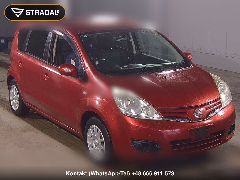 NISSAN NOTE 15X SV + PLASMA 2011, aukcja z Japonii, zdjęcie 1