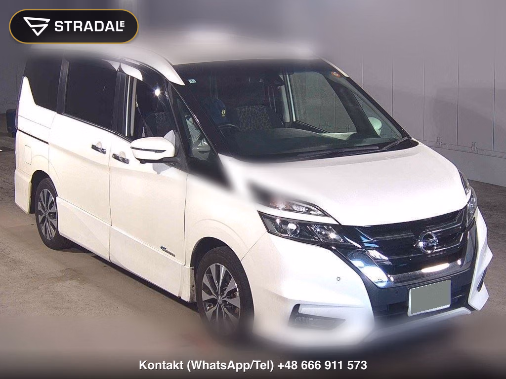 NISSAN SERENA 5D HIGHWAY STAR V SELECTION 2018, aukcja z Japonii, zdjęcie 1
