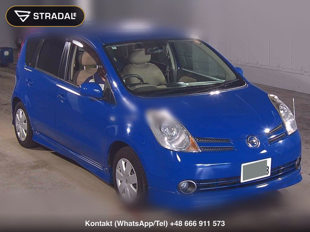 NISSAN NOTE 15E 2006, aukcja z Japonii, zdjęcie 1