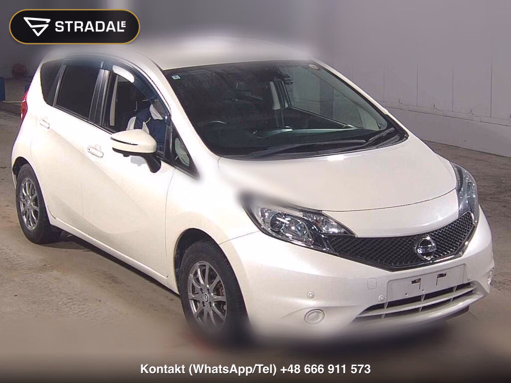 NISSAN NOTE X 2016, aukcja z Japonii, zdjęcie 1