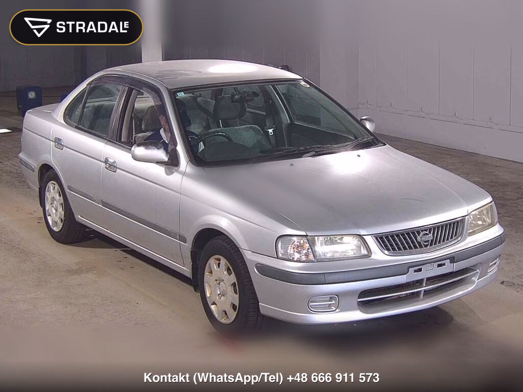 NISSAN SUNNY 4D SUPER SALOON 2000, aukcja z Japonii, zdjęcie 1