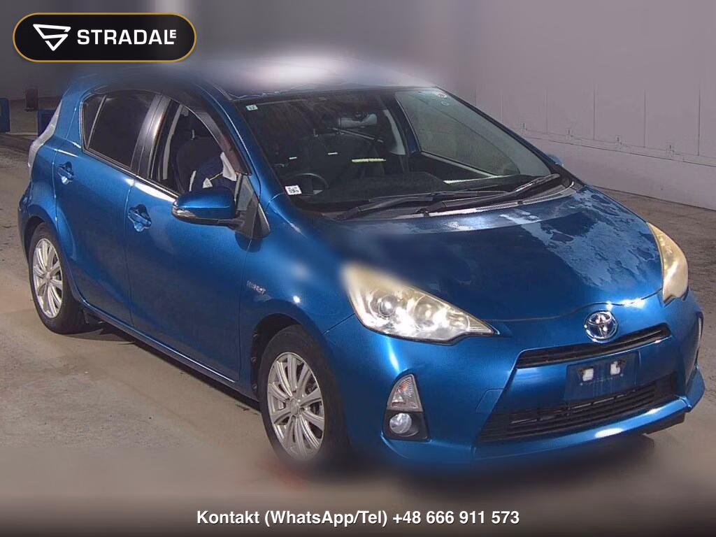 TOYOTA AQUA S 2013, aukcja z Japonii, zdjęcie 1