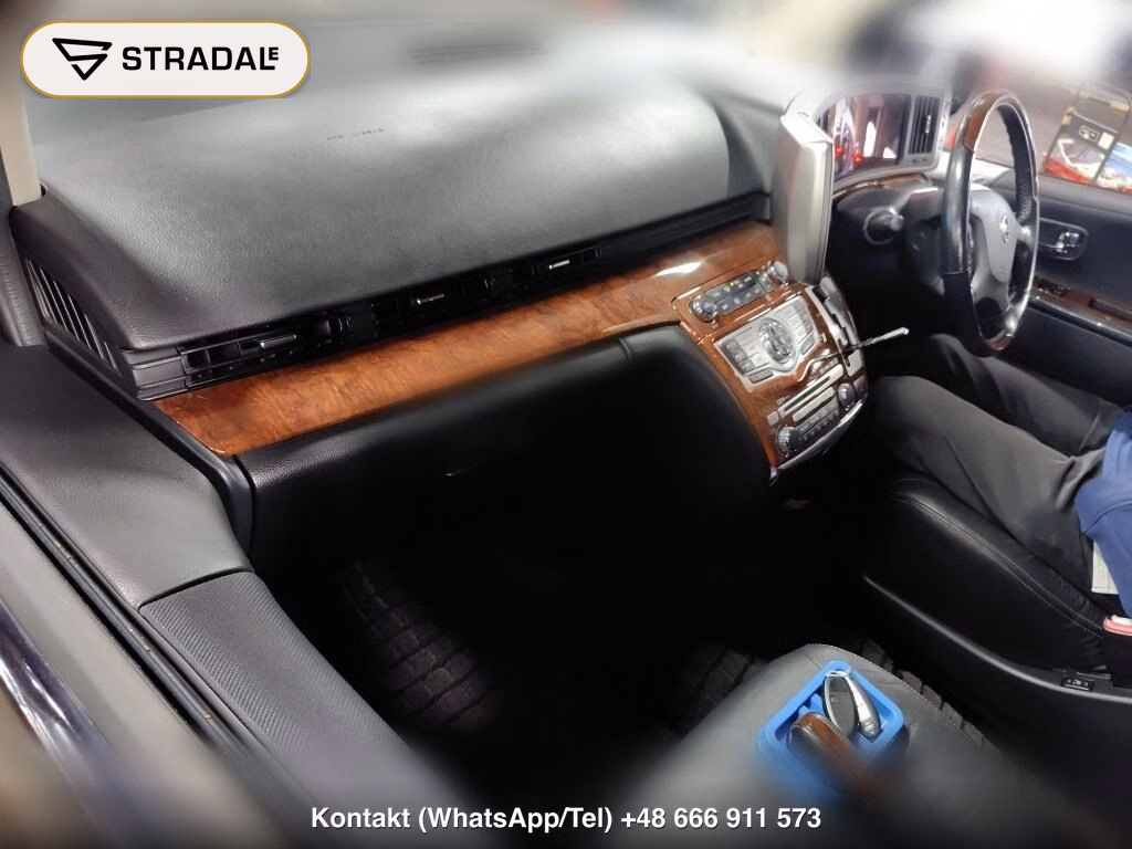 NISSAN ELGRAND 5D 250 HIGHWAY STAR BLACK LEATHER NAVI EDIT, miniaturka 4
