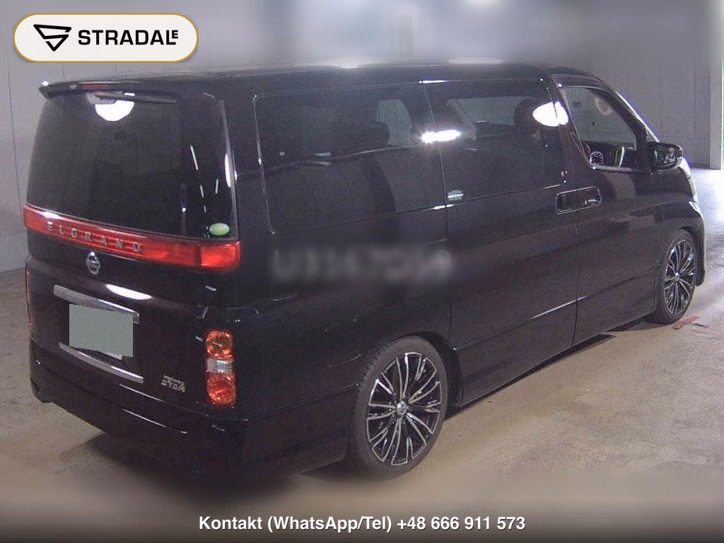 NISSAN ELGRAND 5D 250 HIGHWAY STAR BLACK LEATHER NAVI EDIT, miniaturka 6
