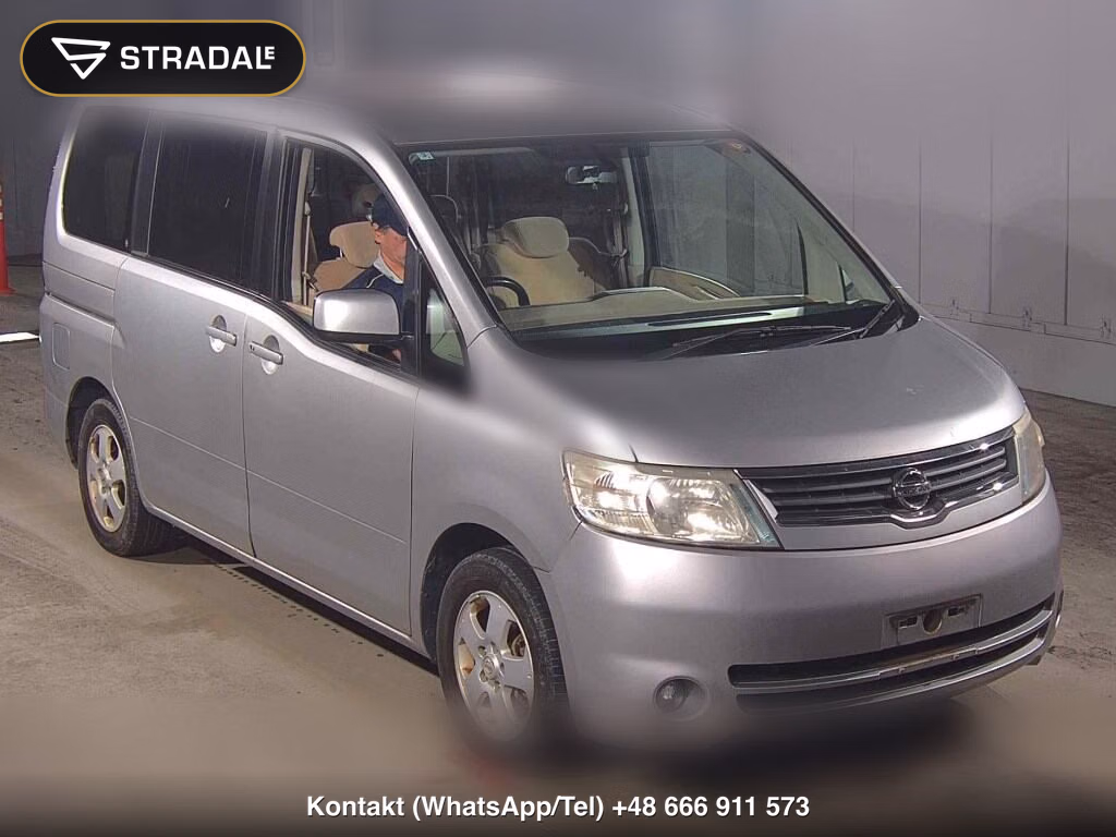 NISSAN SERENA 5D 20G 2006, aukcja z Japonii, zdjęcie 1