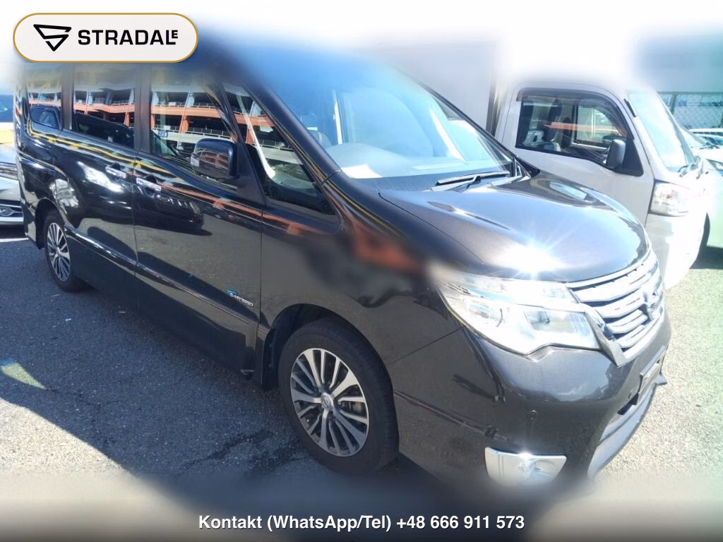 NISSAN SERENA 5D HIGHWAY STAR V SELECTION+SAFETY S-HYBRID 2014, aukcja z Japonii, zdjęcie 1