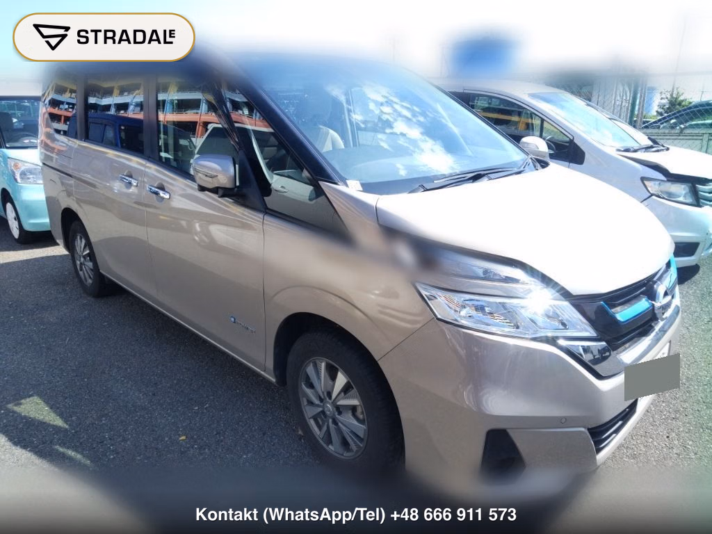 NISSAN SERENA 5D E-POWER XV 2019, aukcja z Japonii, zdjęcie 1
