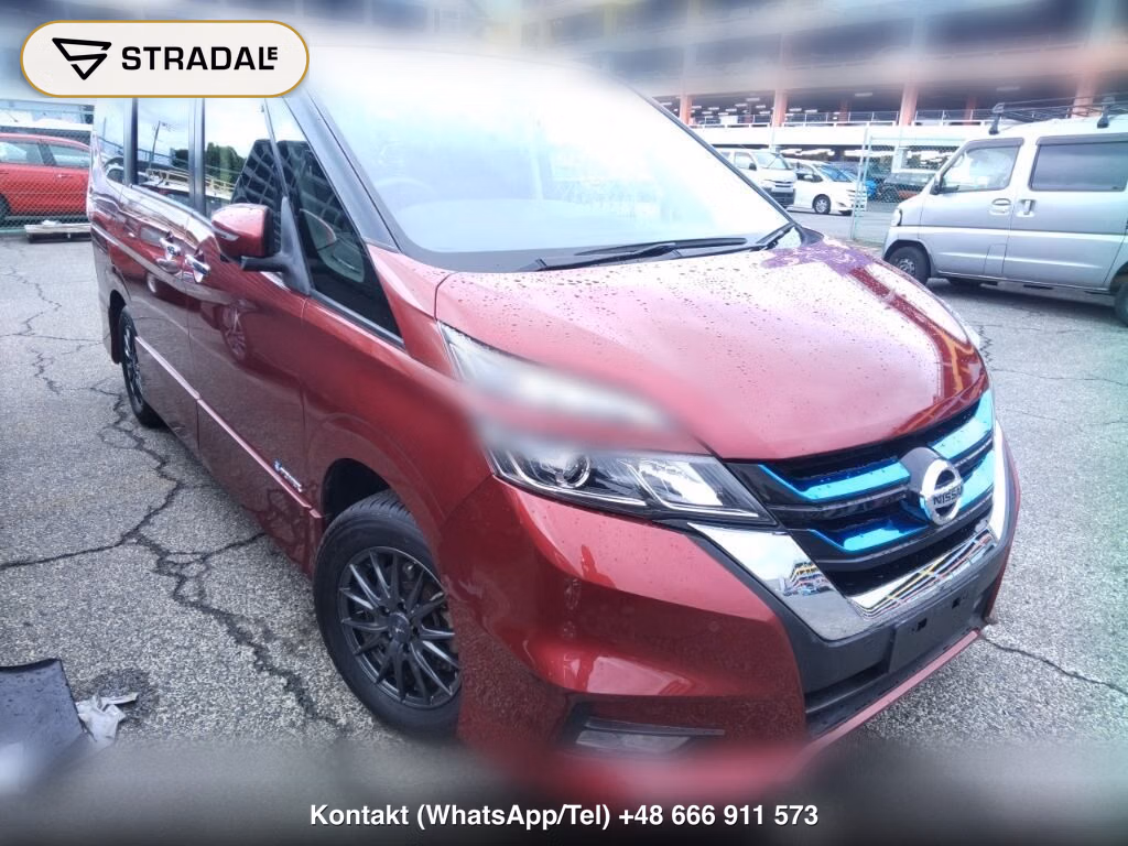 NISSAN SERENA 5D E-POWER HIGHWAY STAR 2018, aukcja z Japonii, zdjęcie 1