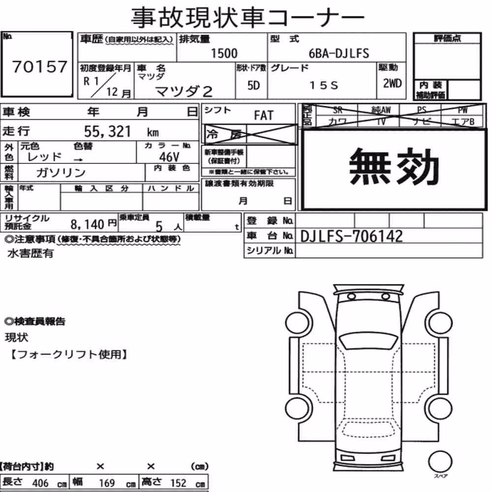 Notka aukcyjna: MAZDA MAZDA2 15S
