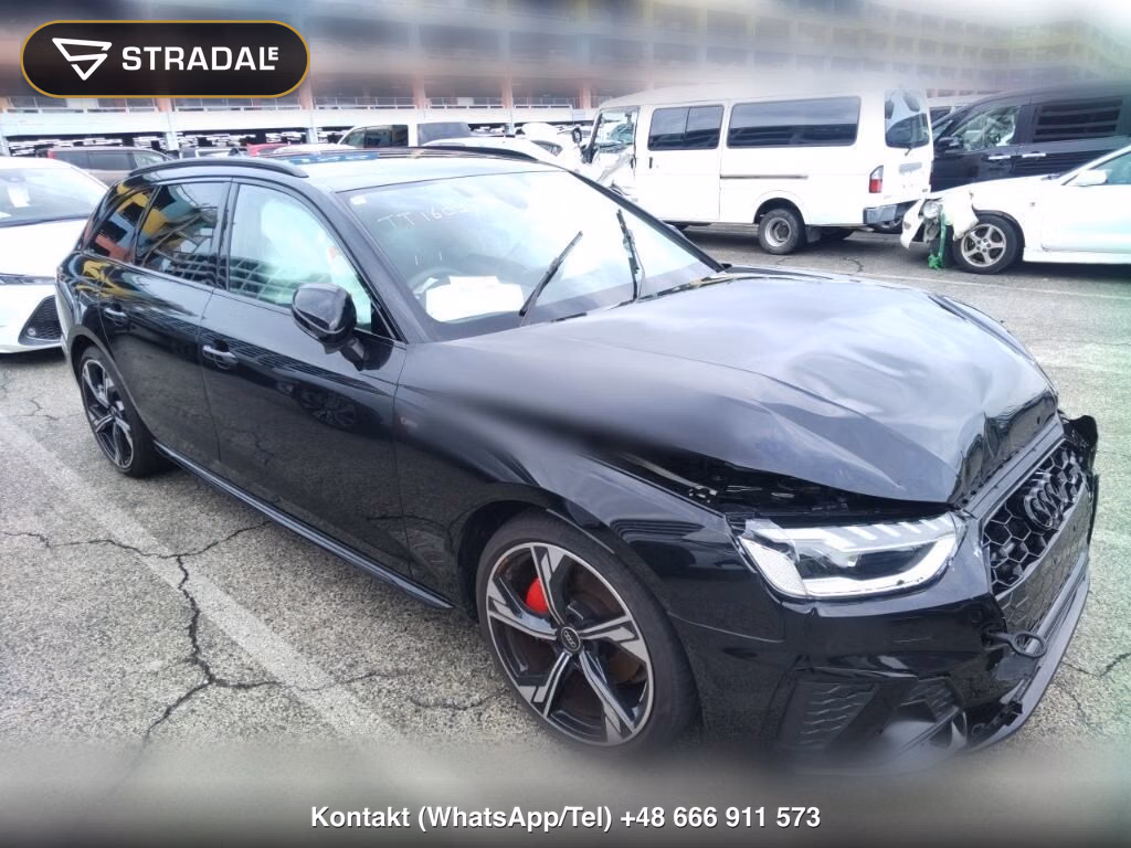 AUDI A4 AVANT 4WD 2022, aukcja z Japonii, zdjęcie 1