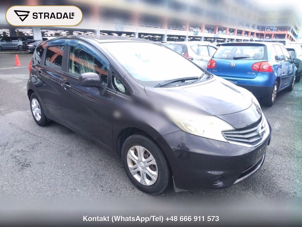 NISSAN NOTE X 2012, aukcja z Japonii, zdjęcie 1