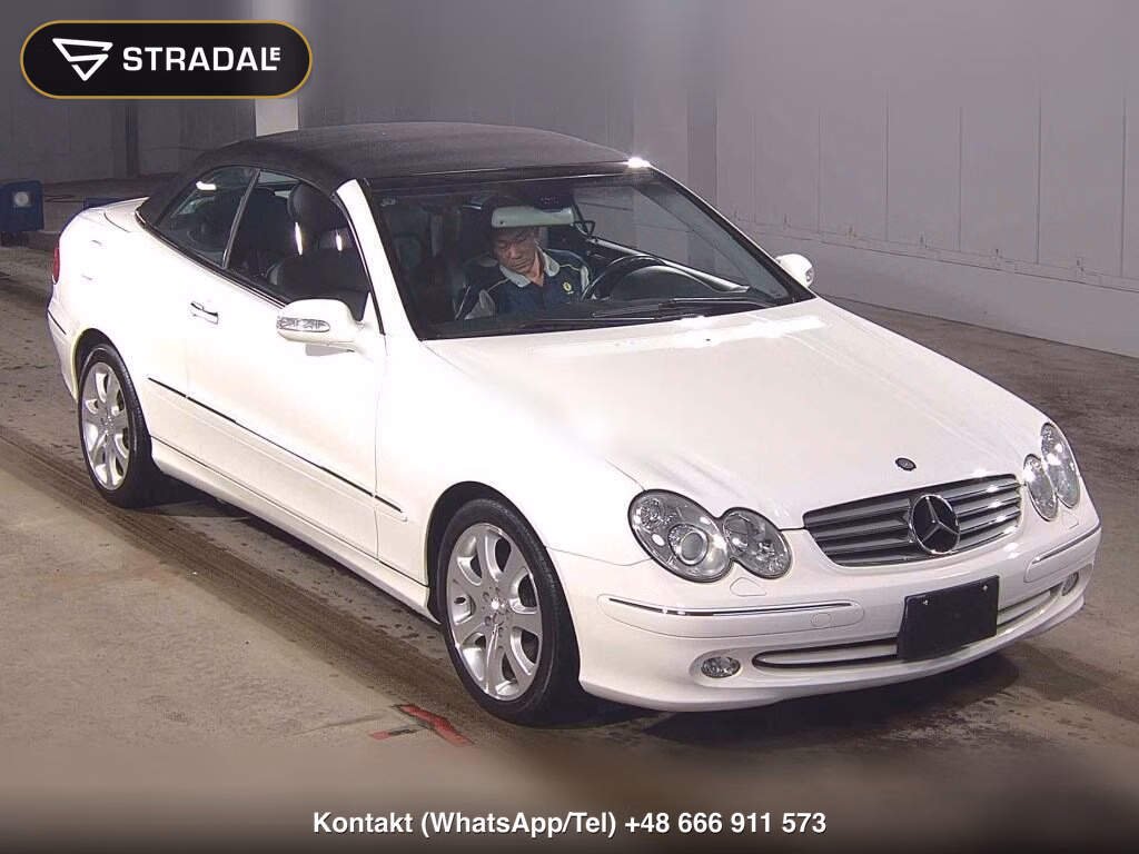 MERCEDES BENZ CLK OP CLK320 CABRIOLET 2003, aukcja z Japonii, zdjęcie 1