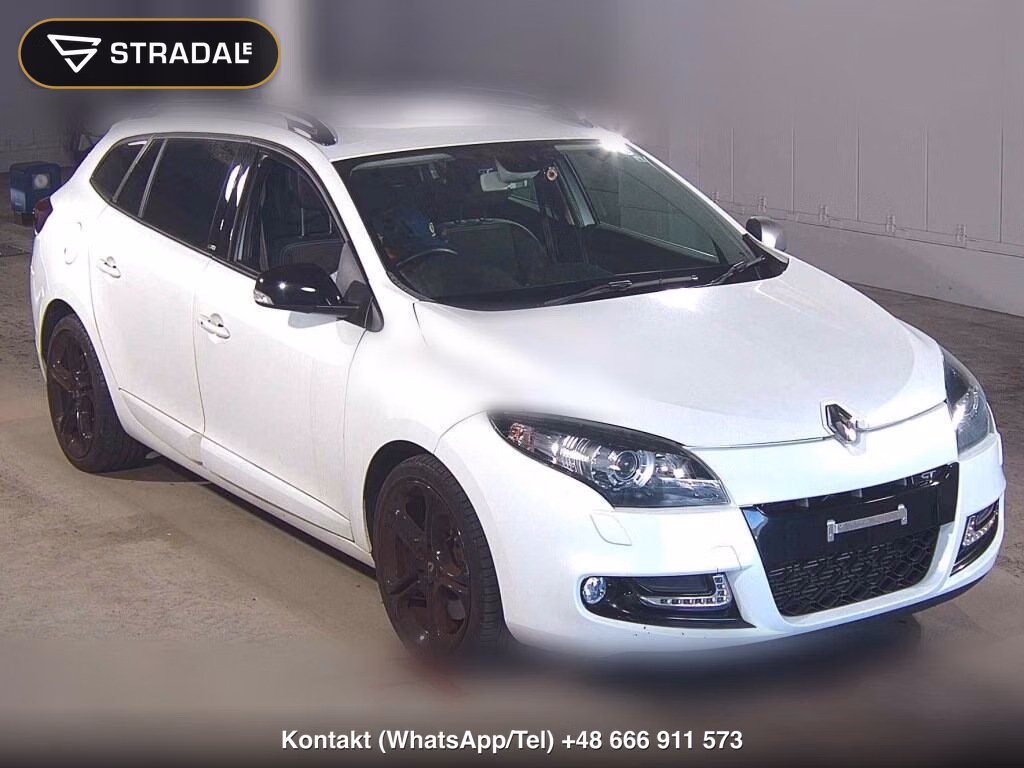 RENAULT MEGANE ESTATE 2013, aukcja z Japonii, zdjęcie 1