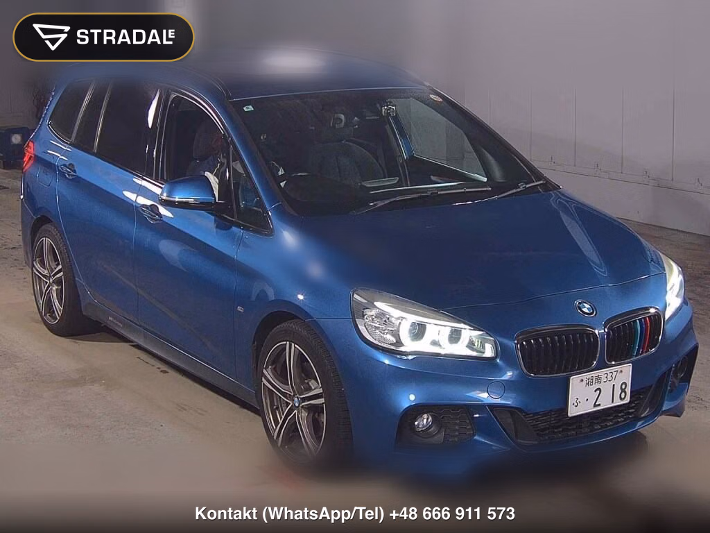 BMW 2 SERIES 5D 218D GRAN TOURER M-SPORT 2016, aukcja z Japonii, zdjęcie 1