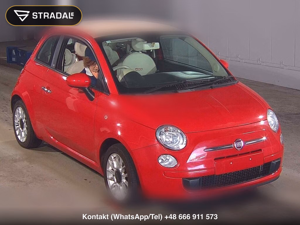 FIAT 500C 1.2 POP 2014, aukcja z Japonii, zdjęcie 1