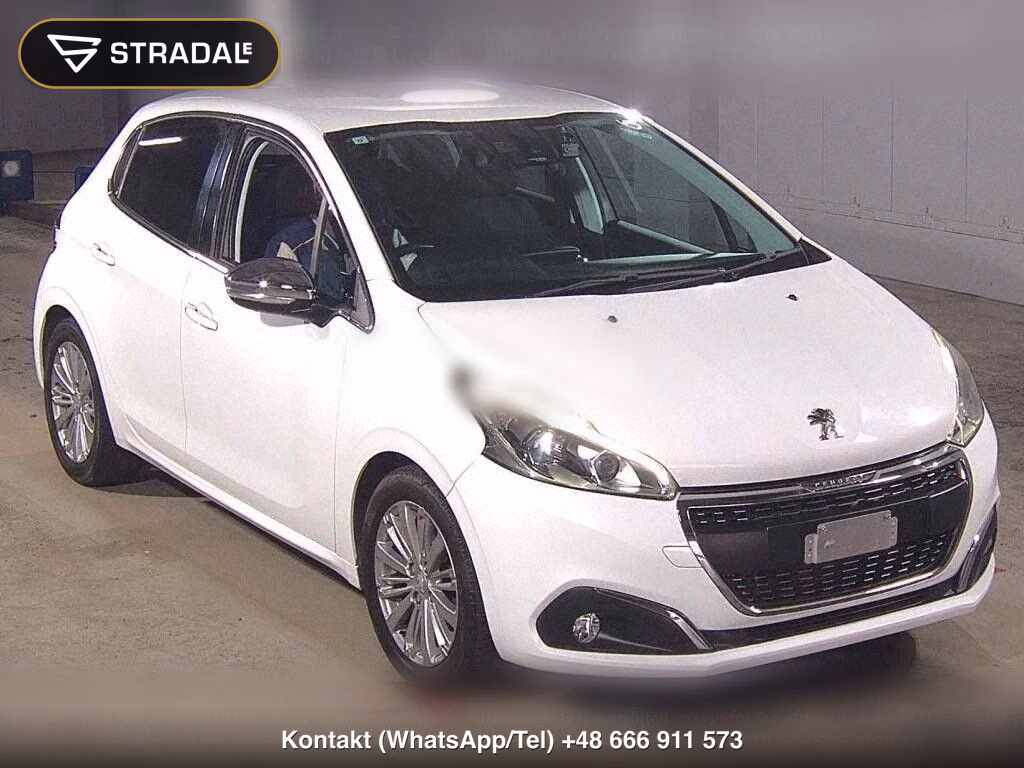PEUGEOT 208 5D ALLURE 2017, samochód z aukcji Japonii