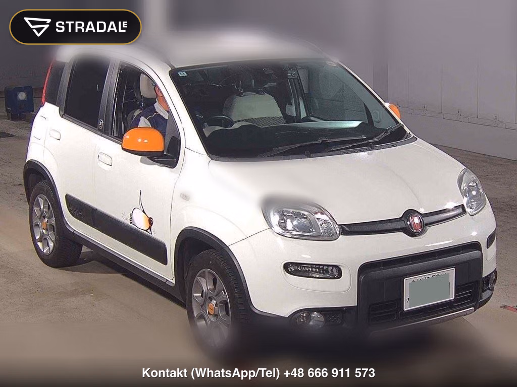 FIAT PANDA 5D 4WD 4×4 2014, aukcja z Japonii, zdjęcie 1