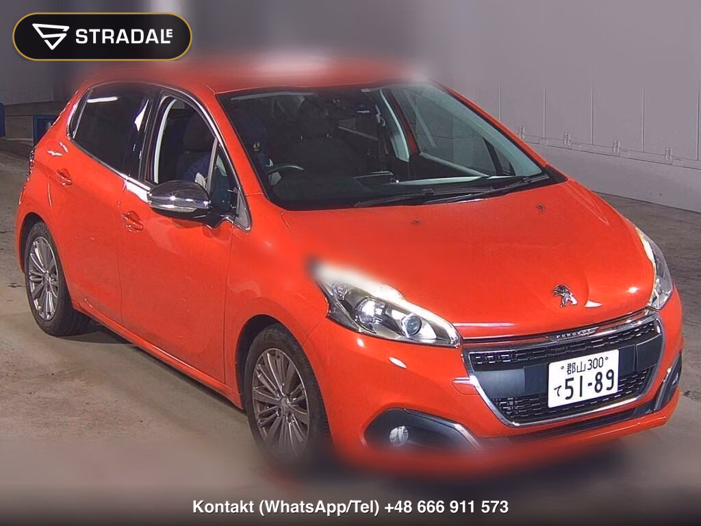 PEUGEOT 208 5D 2016, aukcja z Japonii, zdjęcie 1
