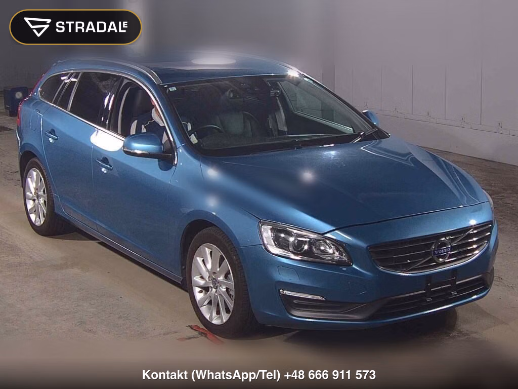 VOLVO V60 T5 SE 2014, aukcja z Japonii, zdjęcie 1