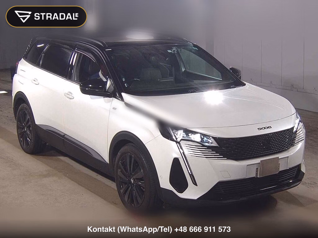 PEUGEOT 5008 GT BLUE HDI 2023, aukcja z Japonii, zdjęcie 1