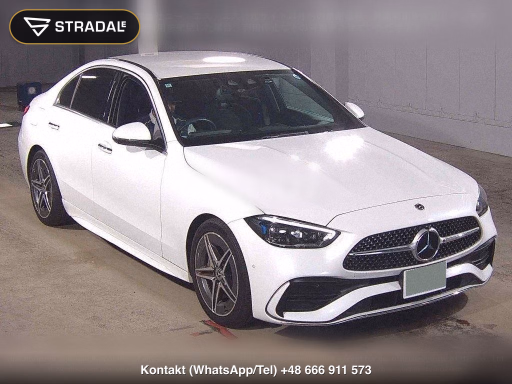 MERCEDES BENZ C-CLASS 4D 4WD C200 4MATIC AVANTGARDE AMG LINE, miniaturka 2