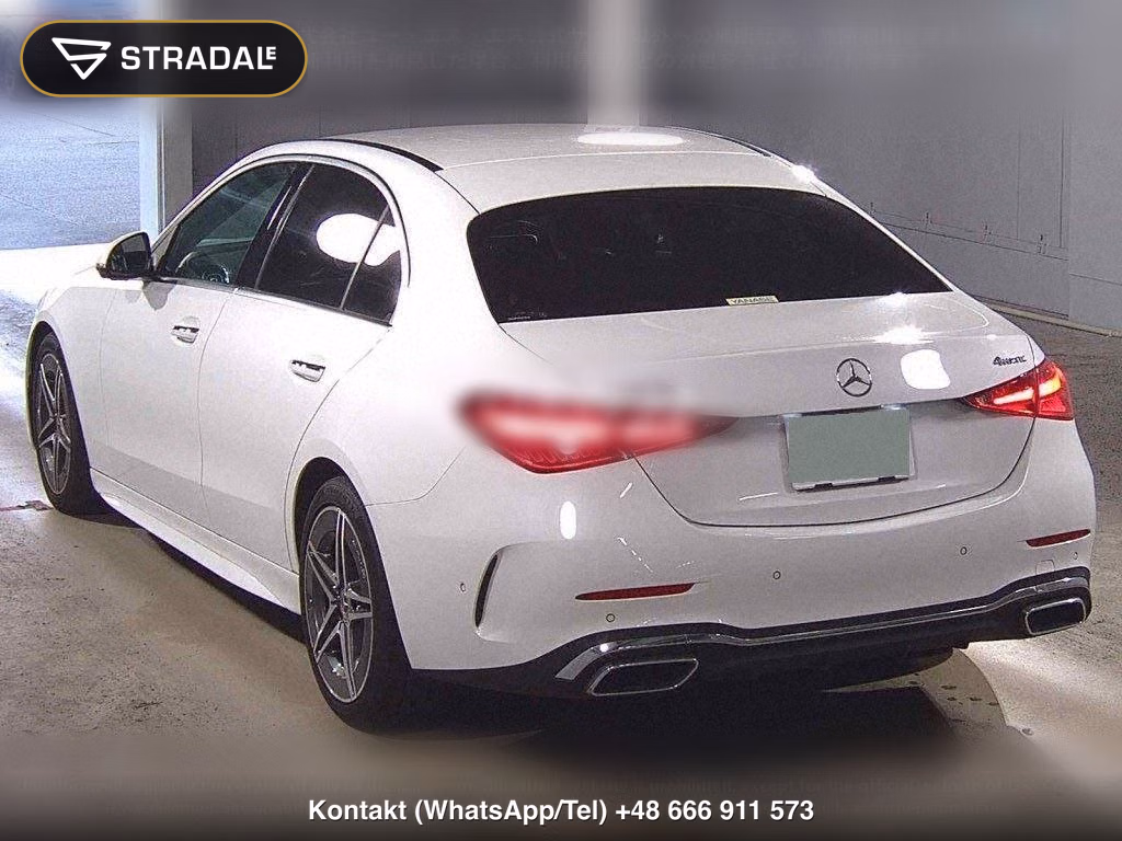 MERCEDES BENZ C-CLASS 4D 4WD C200 4MATIC AVANTGARDE AMG LINE, miniaturka 3