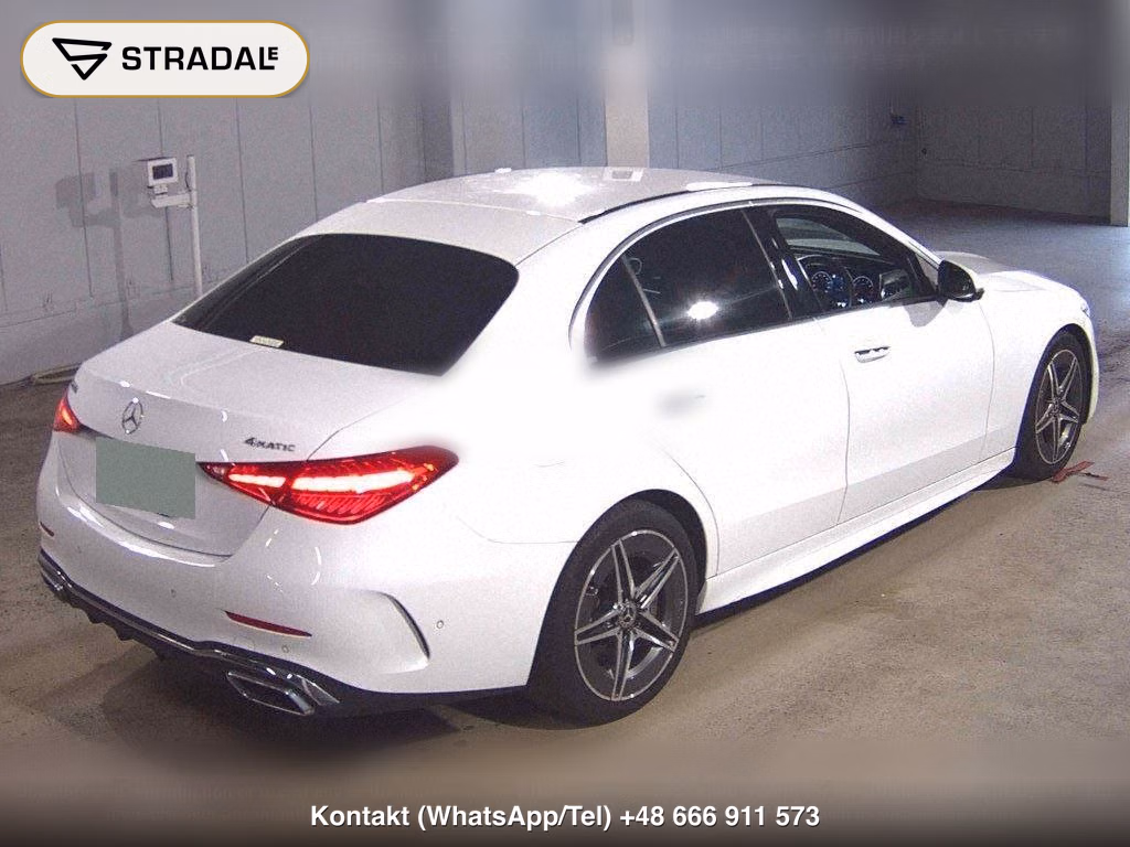 MERCEDES BENZ C-CLASS 4D 4WD C200 4MATIC AVANTGARDE AMG LINE, miniaturka 6