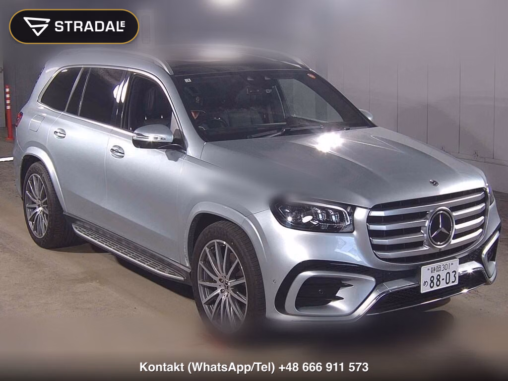 MERCEDES BENZ GLS 4WD GLS450D 4MATIC AMG LINE PACKAGE 2025, aukcja z Japonii, zdjęcie 1