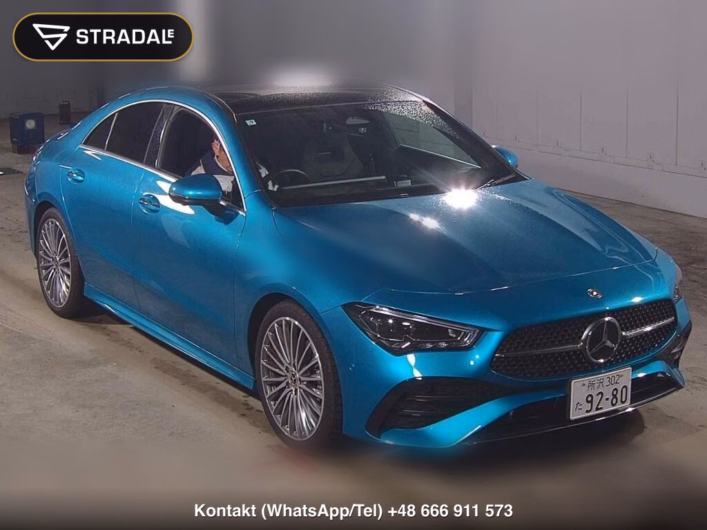 MERCEDES BENZ CLA-CLASS CLA180 AMG LINE PACKAGE 2025, aukcja z Japonii, zdjęcie 1