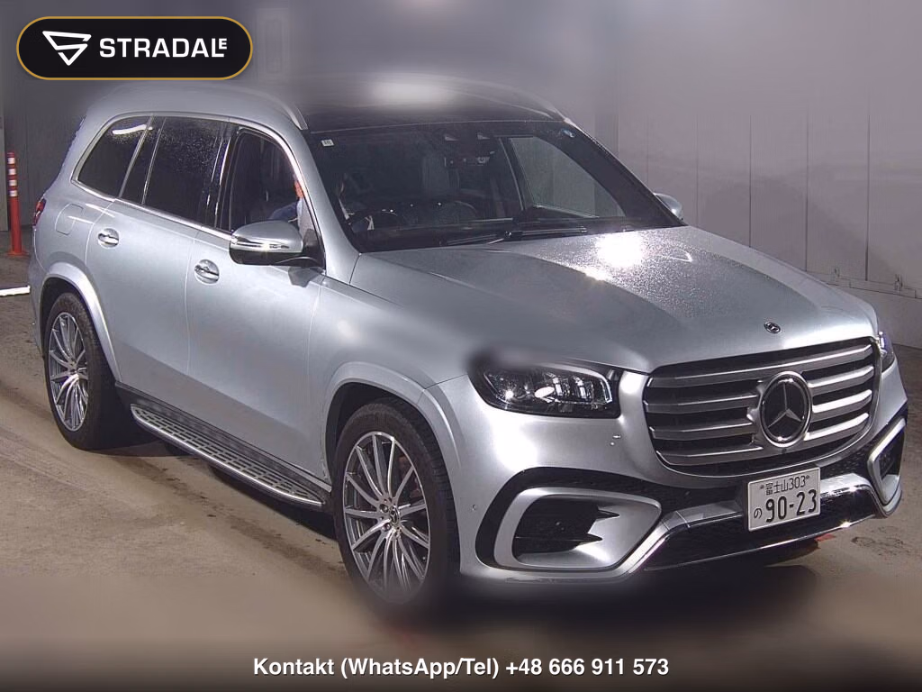 MERCEDES BENZ GLS 4WD GLS450D 4MATIC AMG LINE PACKAGE 2024, aukcja z Japonii, zdjęcie 1