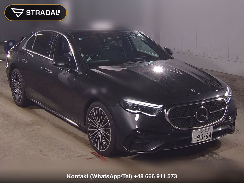MERCEDES BENZ E-CLASS 4D E300 EXCLUSIVE ISG MODEL 2025, aukcja z Japonii, zdjęcie 1