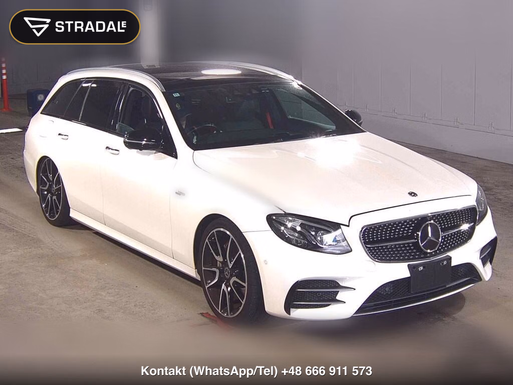 MERCEDES AMG E-CLASS STATIONWAGON 4WD E53 4MATIC+ STATIONWAGON ISG MODEL 2018, aukcja z Japonii, zdjęcie 1