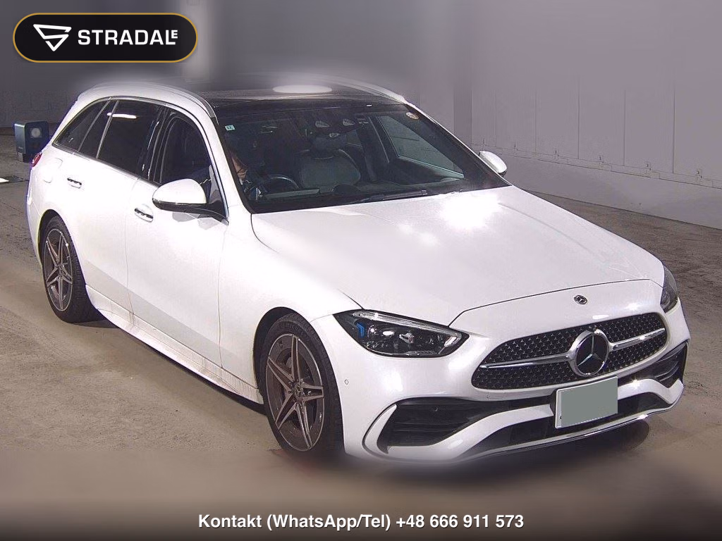 MERCEDES BENZ C-CLASS STATIONWAGON C220D STATIONWAGON AVANTGARDE AMG LINE I 2022, aukcja z Japonii, zdjęcie 1