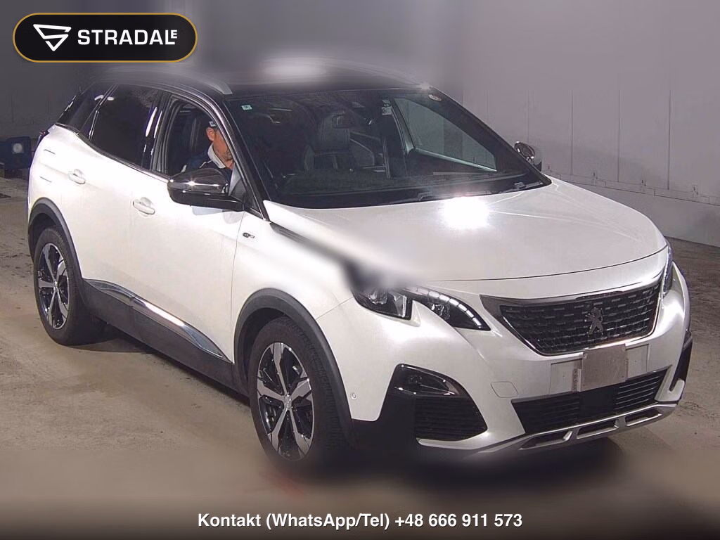 PEUGEOT 3008 GT BLUE HDI 2018, aukcja z Japonii, zdjęcie 1