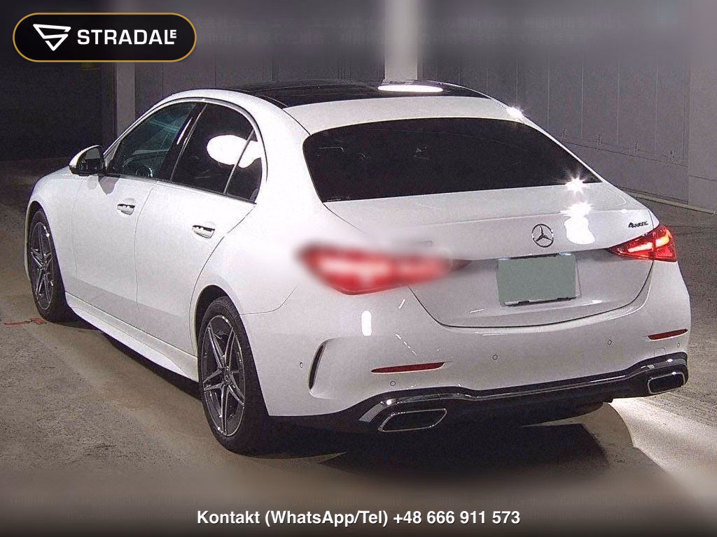 MERCEDES BENZ C-CLASS 4D 4WD C200 4MATIC AVANTGARDE AMG LINE, miniaturka 3