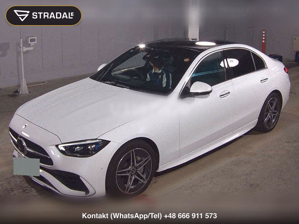 MERCEDES BENZ C-CLASS 4D 4WD C200 4MATIC AVANTGARDE AMG LINE, miniaturka 5