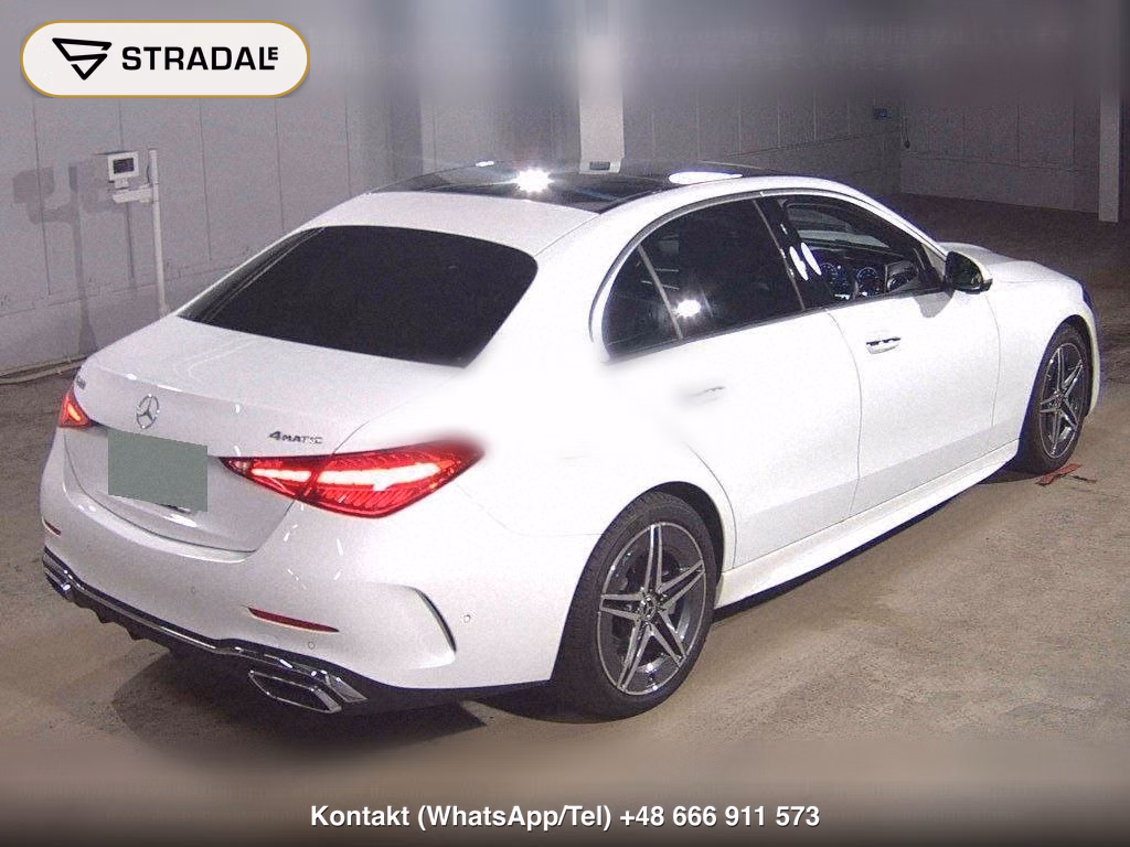 MERCEDES BENZ C-CLASS 4D 4WD C200 4MATIC AVANTGARDE AMG LINE, miniaturka 6