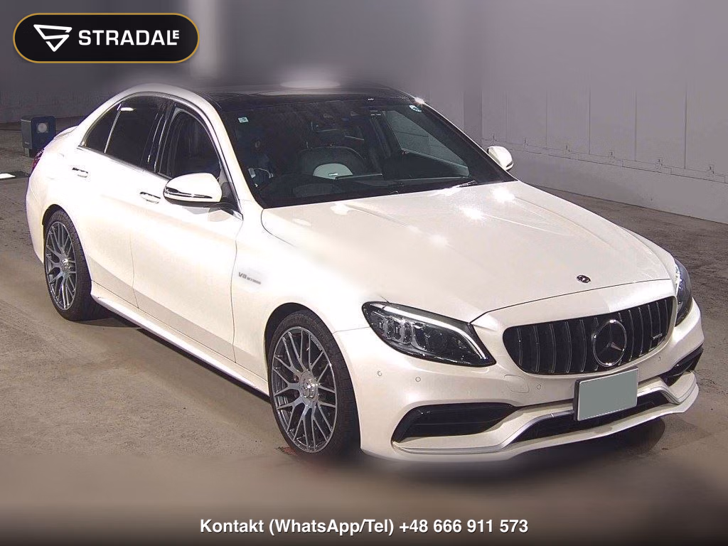MERCEDES AMG C-CLASS 4D C63 EXCLUSIVE PACKAGE 2019, aukcja z Japonii, zdjęcie 1