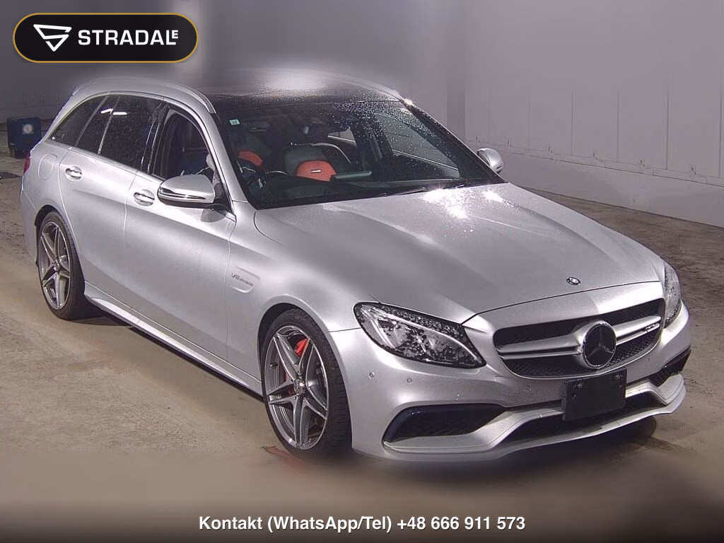 MERCEDES AMG C-CLASS STATIONWAGON C63 STATIONWAGON 2017, aukcja z Japonii, zdjęcie 1