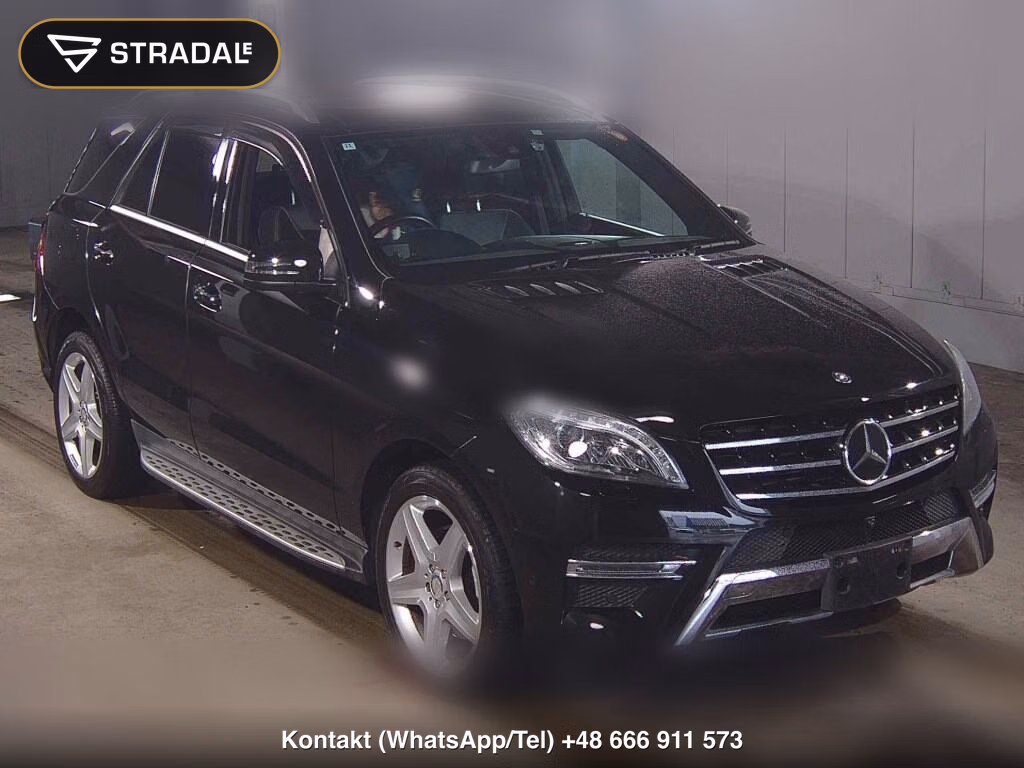 MERCEDES BENZ M-CLASS 4WD ML350 BLUETEC 4MATIC AMG SPORTS PACK 2014, aukcja z Japonii, zdjęcie 1