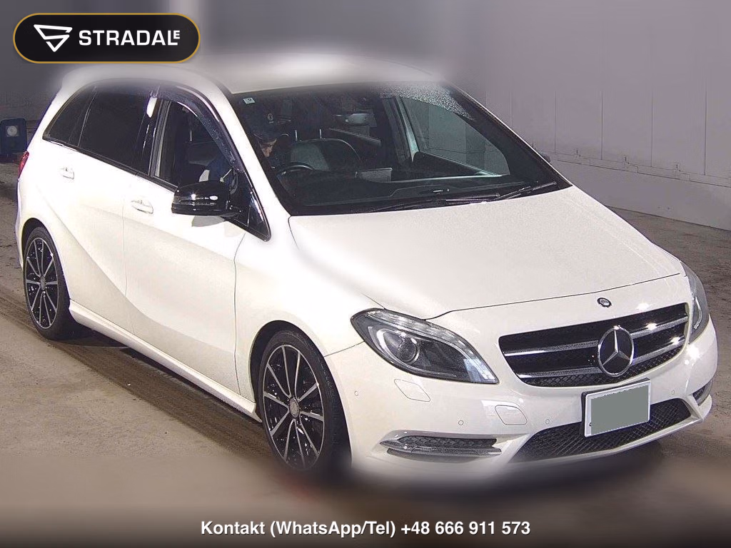 MERCEDES BENZ B-CLASS B180 SPORTS NIGHT PACKAGE 2013, aukcja z Japonii, zdjęcie 1