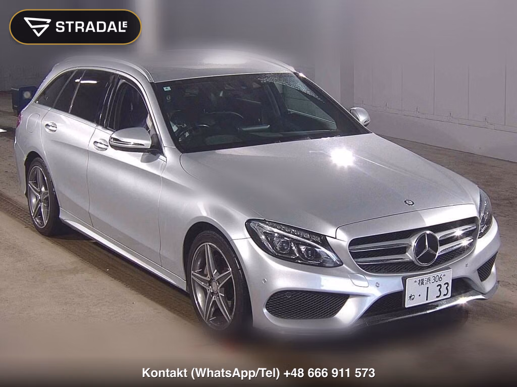 MERCEDES BENZ C-CLASS STATIONWAGON C200 STATIONWAGON SPORTS 2016, aukcja z Japonii, zdjęcie 1