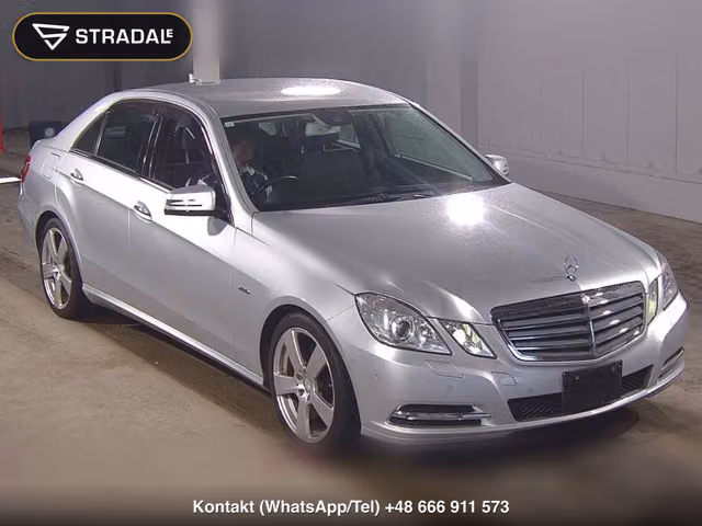 MERCEDES BENZ E-CLASS 4D E250CGI BLUEEFFICIENCY 125ED 2011, samochód z aukcji Japonii