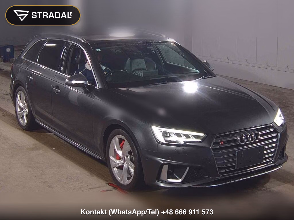 AUDI S4 AVANT 4WD BASE GRADE 2019, aukcja z Japonii, zdjęcie 1